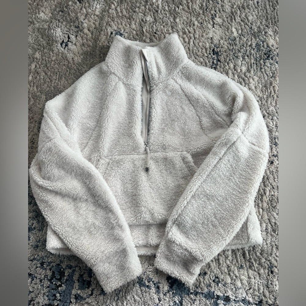 Lululemon Scuba oversized fleece funnel neck